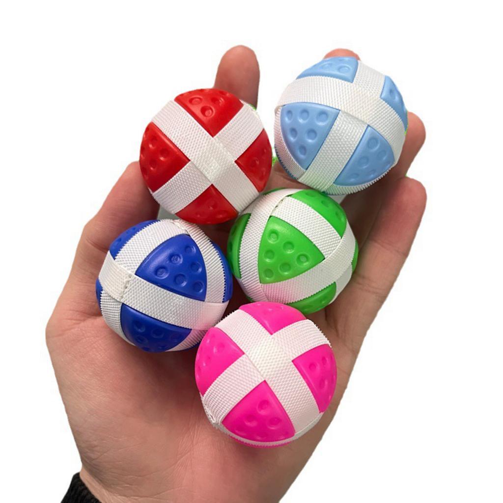 Party Games Golf - ゴルフ練習用ボール 粘着性のあるデザイン プラスチックナイロン製 ゴルフマットトレーニングやパーティーゲームに最適な確実な固定