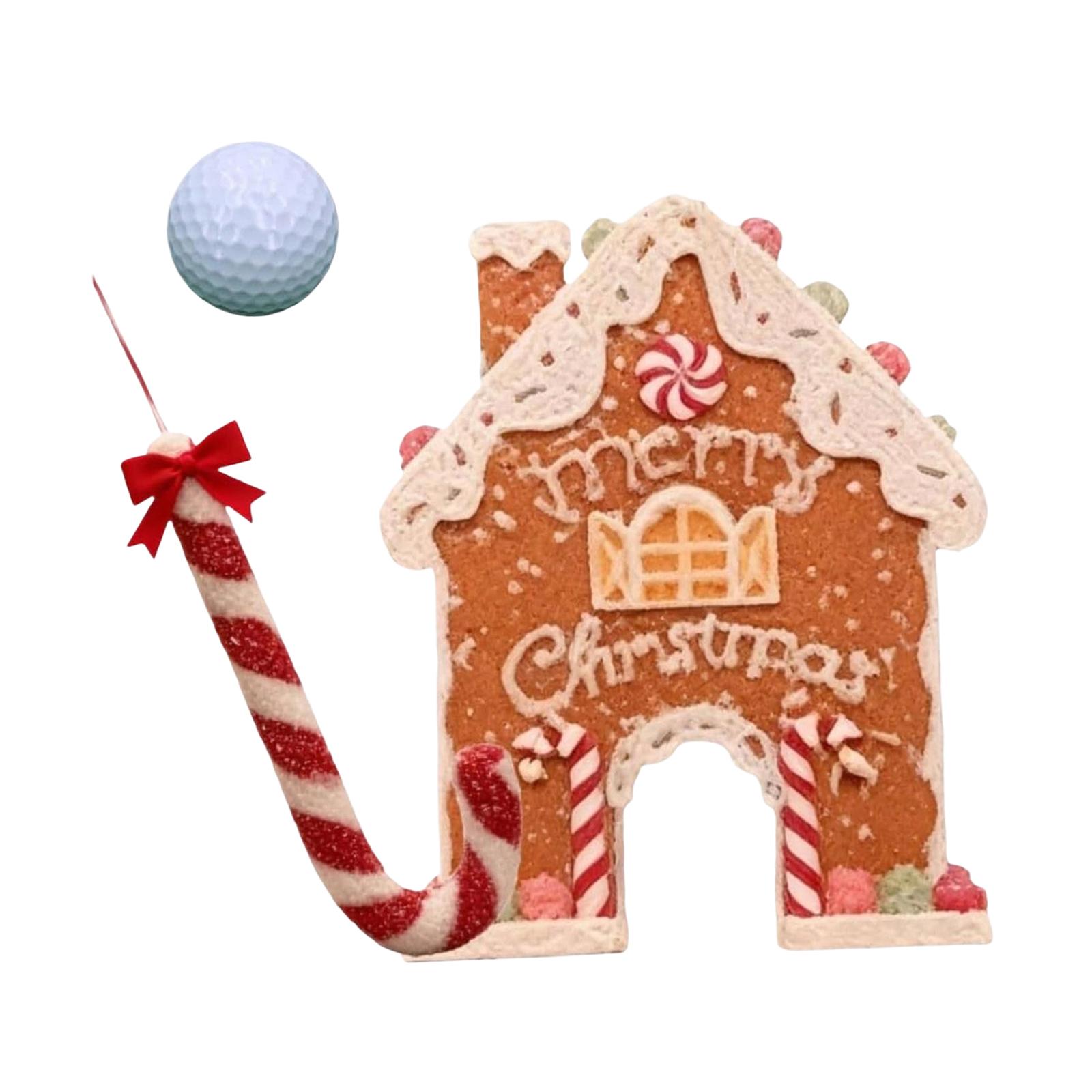 Party Games Golf - キャンディケインゴルフゲームセット ジンジャーブレッド クリスマス クラブとボール 子供 大人向け