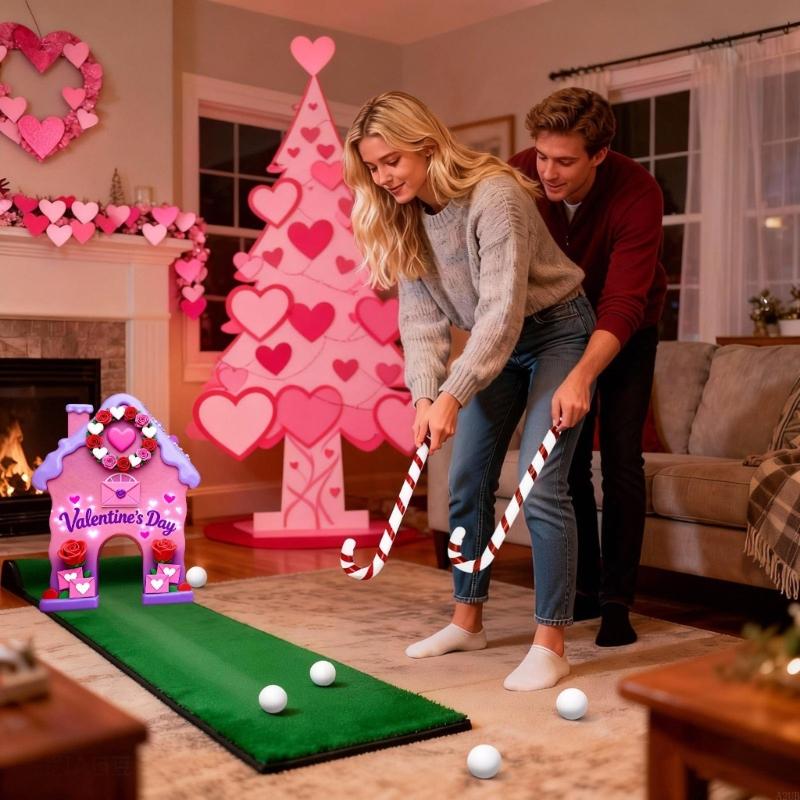 ジンジャーブレッド ゴルフ ゲーム セット バレンタインデー - Party Games Golf のレビューと価格