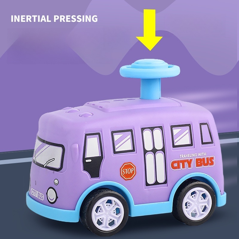 リバウンド慣性プレス車飛行機バスタクシー子供用屋内親子インタ - Party Games Bus のレビューと価格