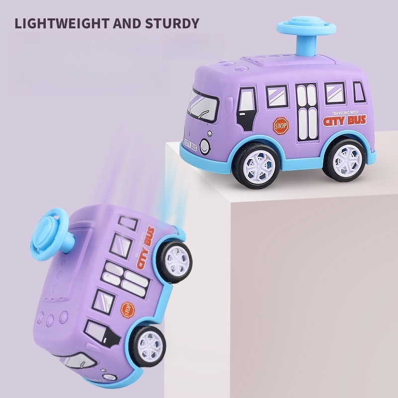 リバウンド慣性プレス車飛行機バスタクシー子供用屋内親子インタ - Party Games Bus のレビューと価格