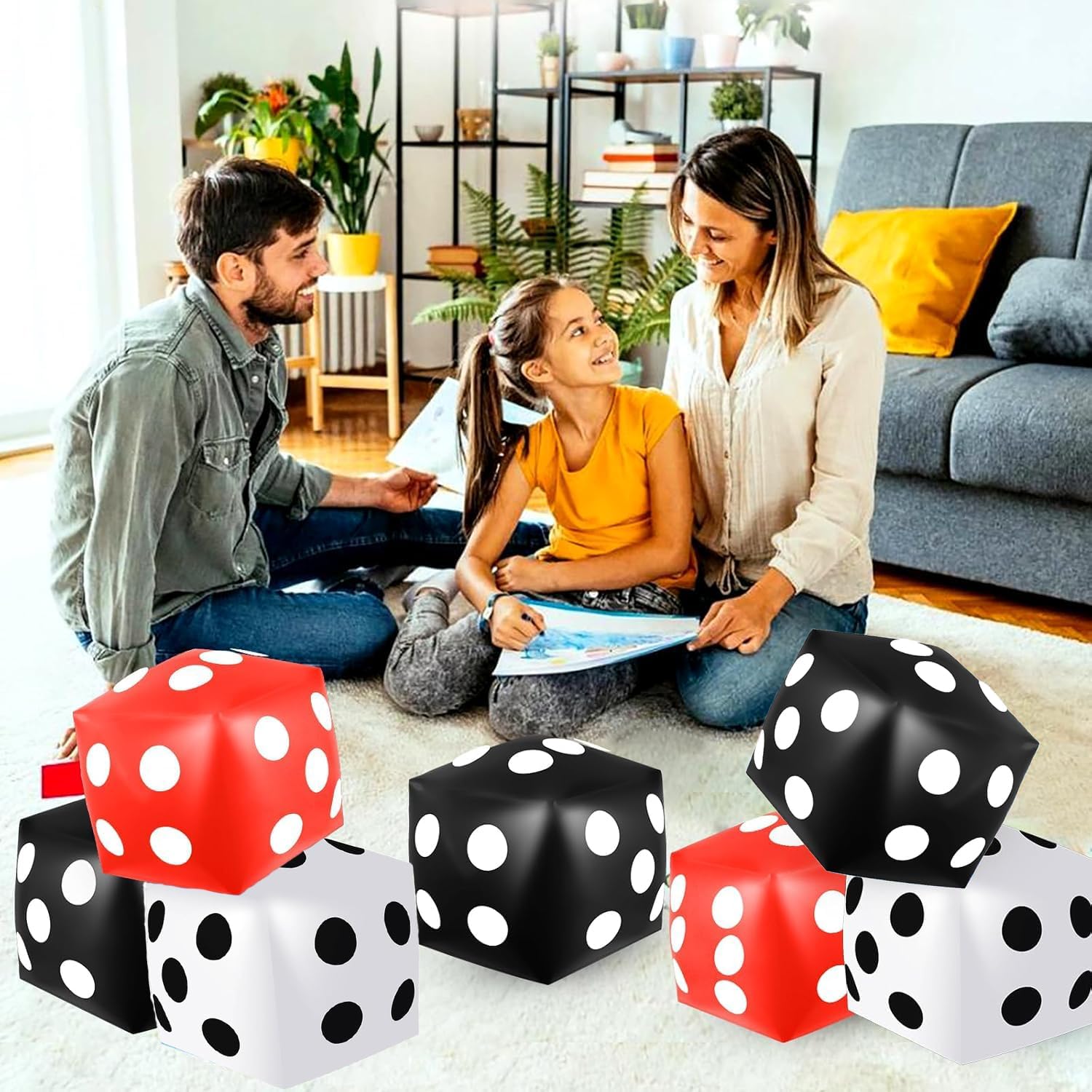 1-10個入り PVC製インフレータブルダイス バーパーティ - Party Games Gamecube のレビューと価格
