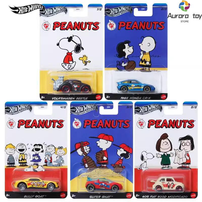 ホットウィール-車モデルスヌーピーピーナッツシリーズ,ホンダ - Mattel Toy Hot Wheels のレビューと価格