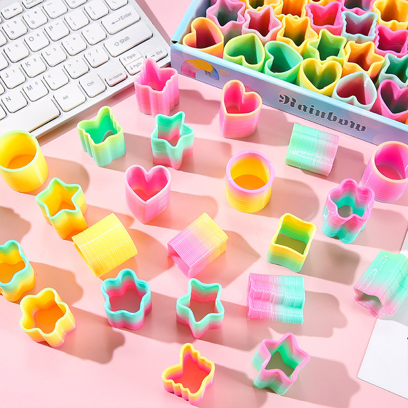 レインボーマジックスプリングスサークルおもちゃ 子供用 柔軟 - Party Games Birthday のレビューと価格