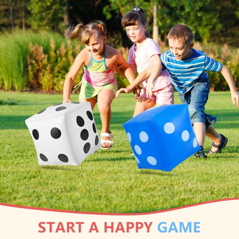巨大なインフレータブルPVCダイス、インタラクティブゲーム用 - Party Games Gamecube のレビューと価格
