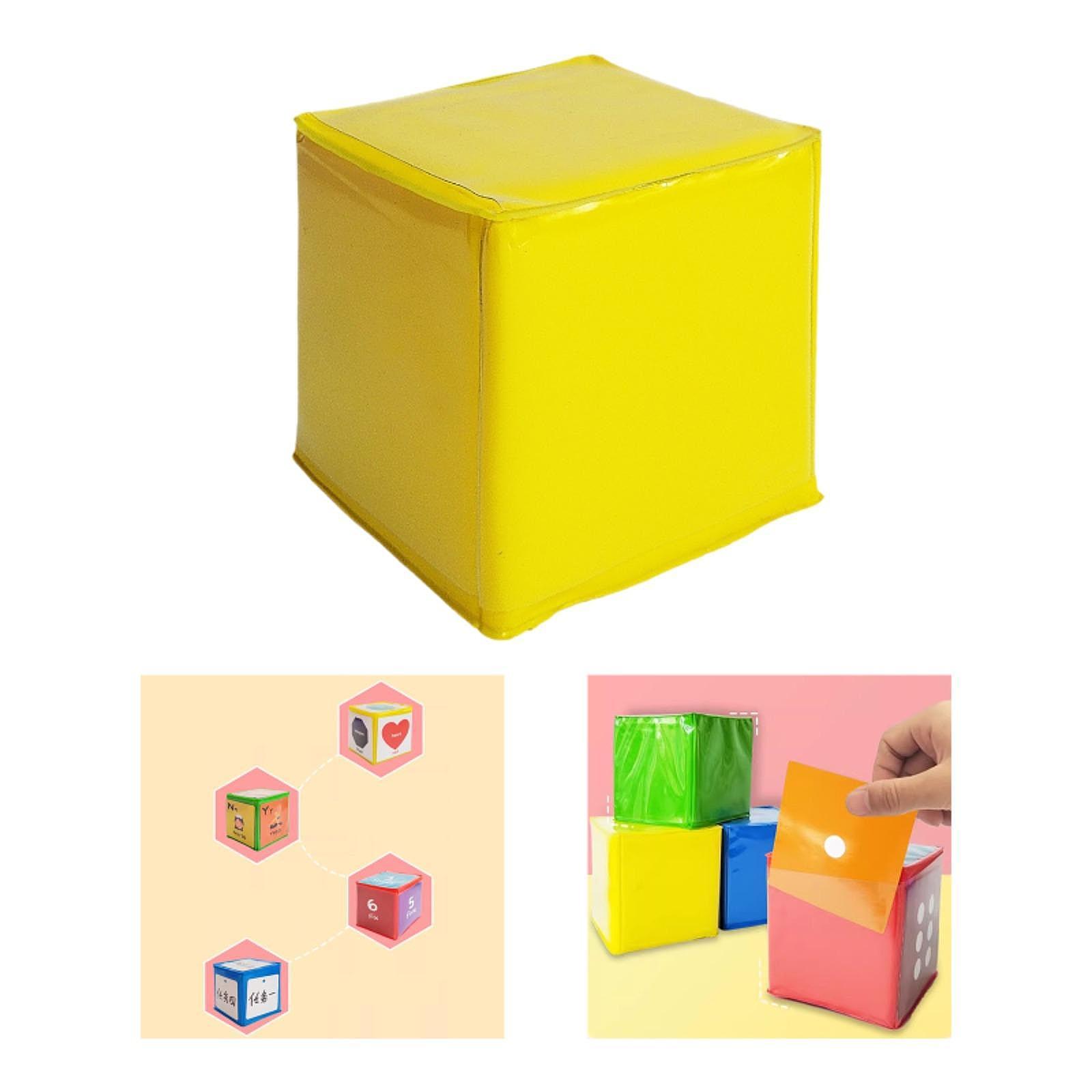 子供向けの知育玩具、透明ポケット付きのフォーム製サイコロ。学 - Party Games Gamecube のレビューと価格