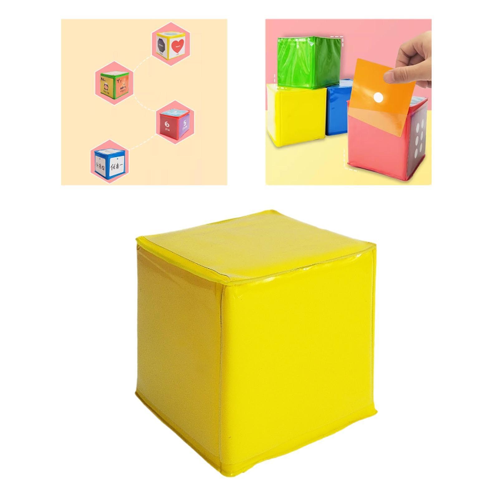 子供向けの知育玩具、透明ポケット付きのフォーム製サイコロ。学 - Party Games Gamecube のレビューと価格