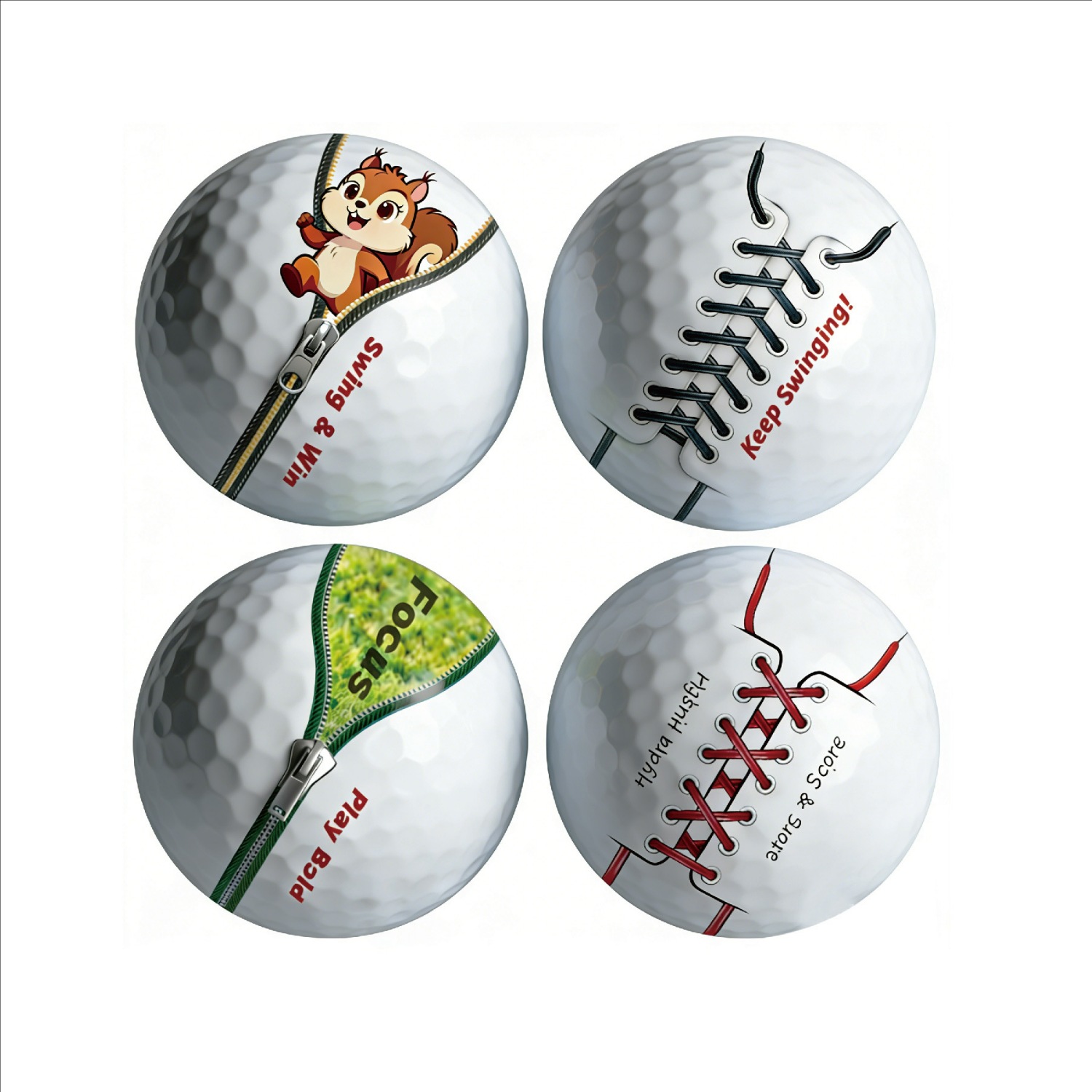 カスタムゴルフボール　名入れゴルフボール – 写真、ロゴ、テ - Party Games Golf のレビューと価格