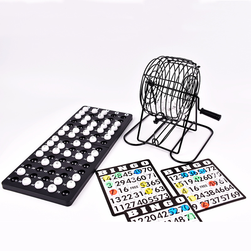 ビンゴ抽選機 スチール製ビンゴゲームケージセット 大人向け  - Party Games Large Groups のレビューと価格