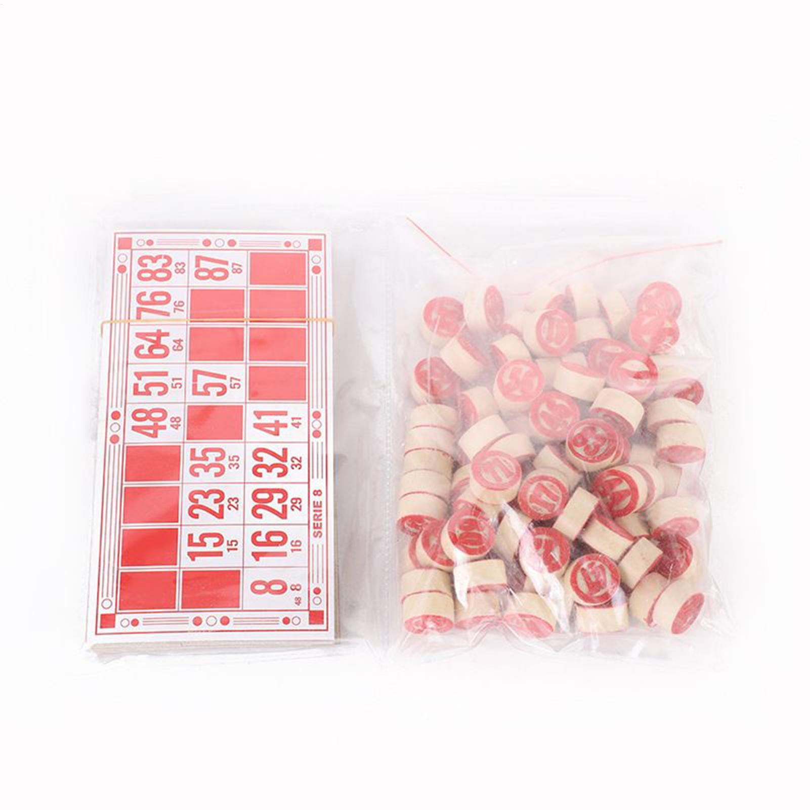 ビンゴセット ヴィンテージ木製インタラクティブおもちゃ 大き - Party Games Large Groups のレビューと価格