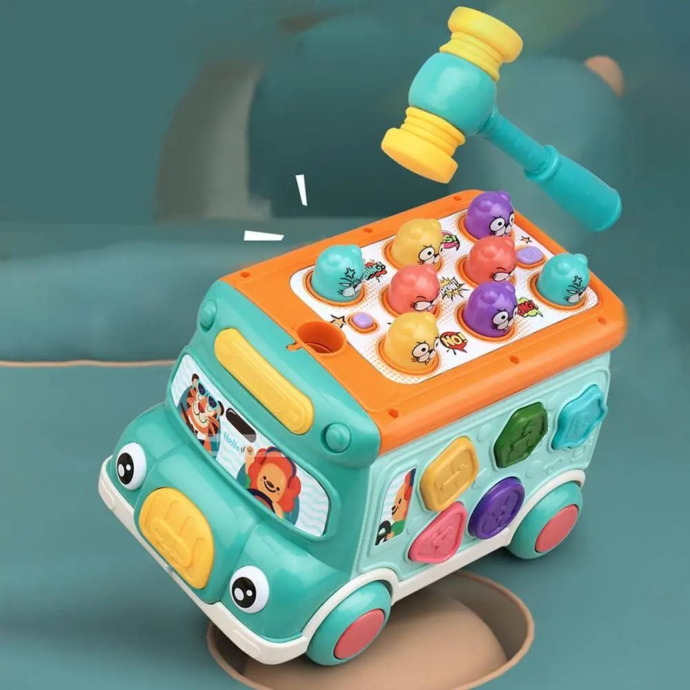 プラスチック製音楽アクティビティバス 赤ちゃん用おもちゃ モ - Party Games Bus のレビューと価格