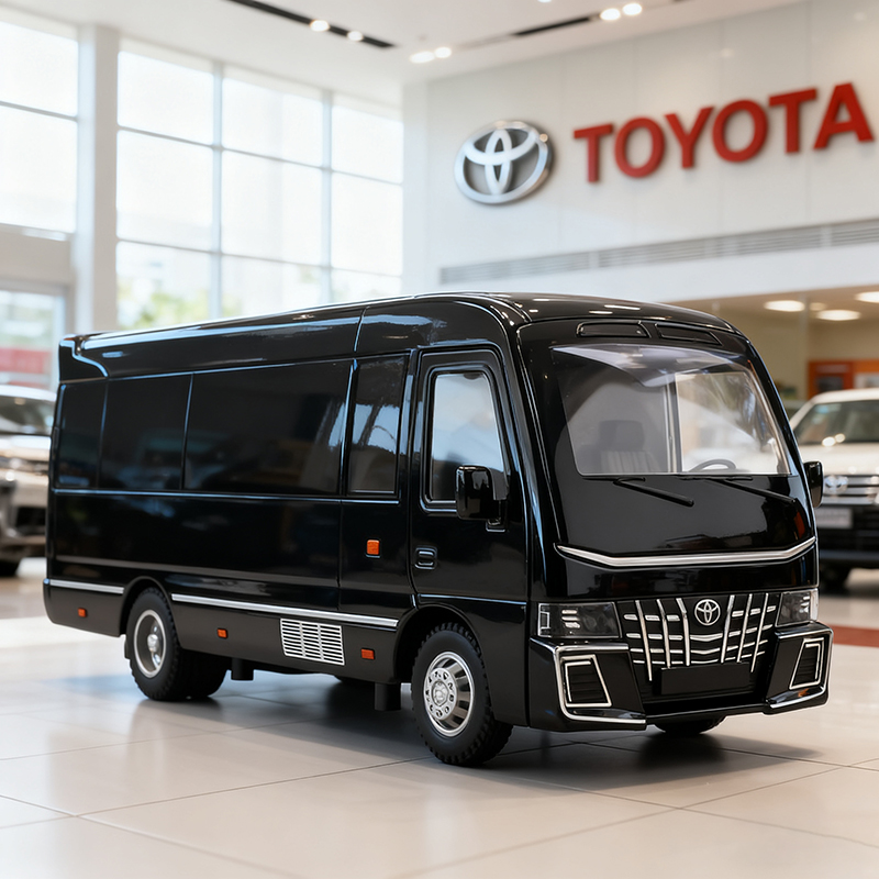 1:33 トヨタ コースター バス 合金製モデルカー おもち - Party Games Bus のレビューと価格