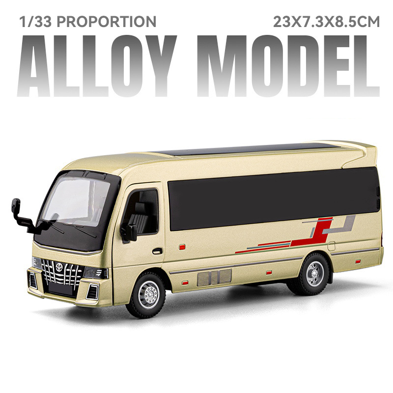 1:33 トヨタ コースター バス 合金製モデルカー おもち - Party Games Bus のレビューと価格
