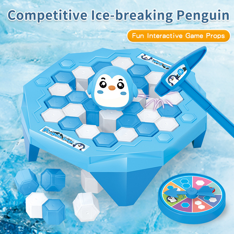 ミニアイスブレイキングペンギンフロッグトラップゲーム 親子イ - Party Games Jogos のレビューと価格