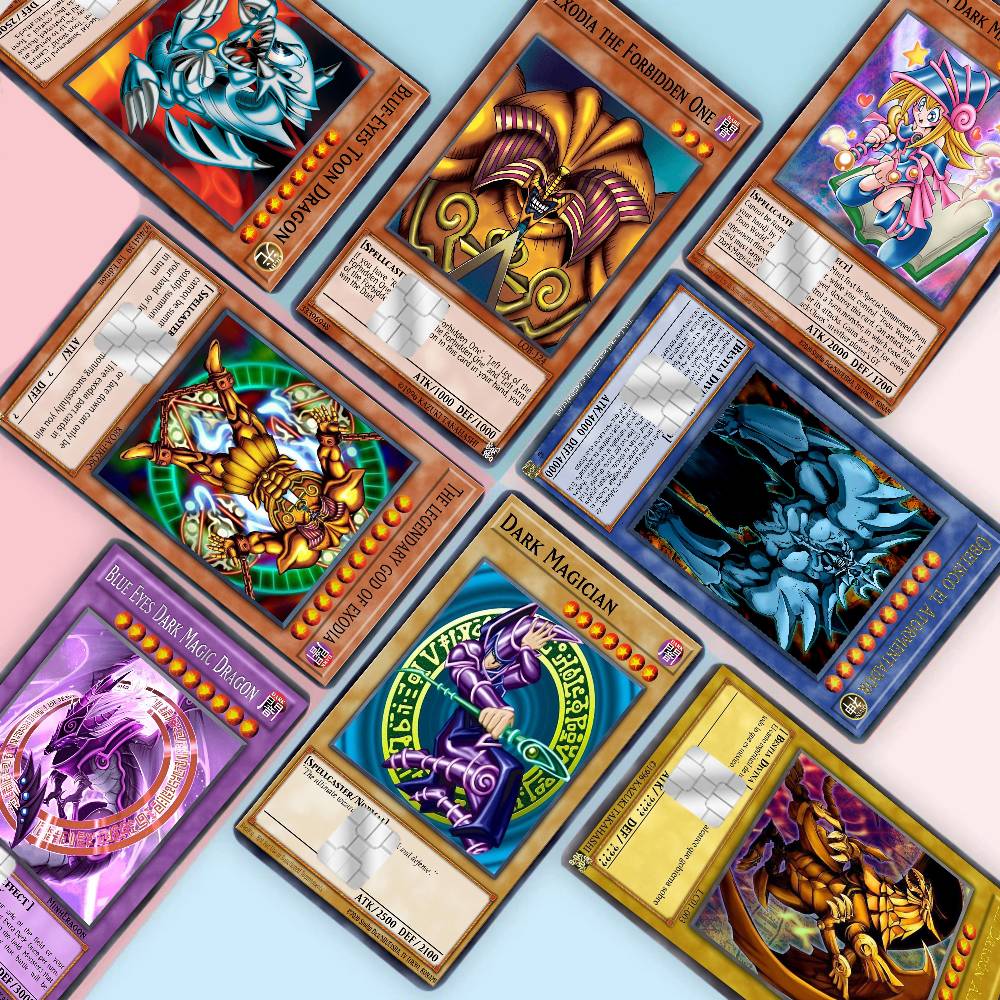 遊戯王 モンスターカード 各種アニメ 銀行クレジットカード  - Party Games Bus のレビューと価格